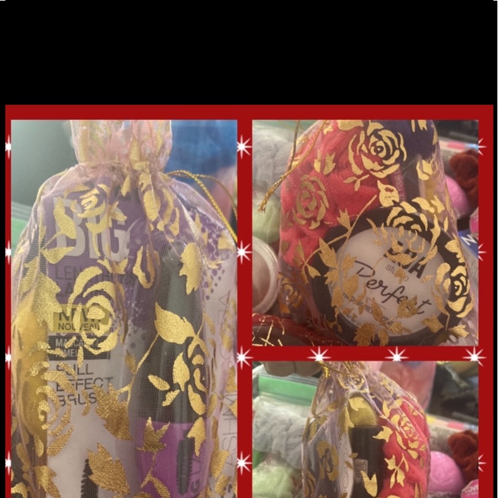 Mystery cosmetic skin hair care bags